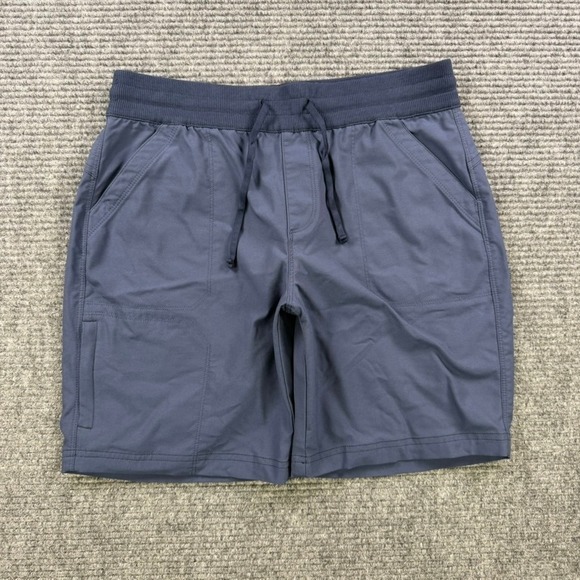 Kuhl Pants - Kuhl Freeflex Shorts Mens Small Charcoal Blue Hiking Outdoor Pull On 7.5" Inseam
